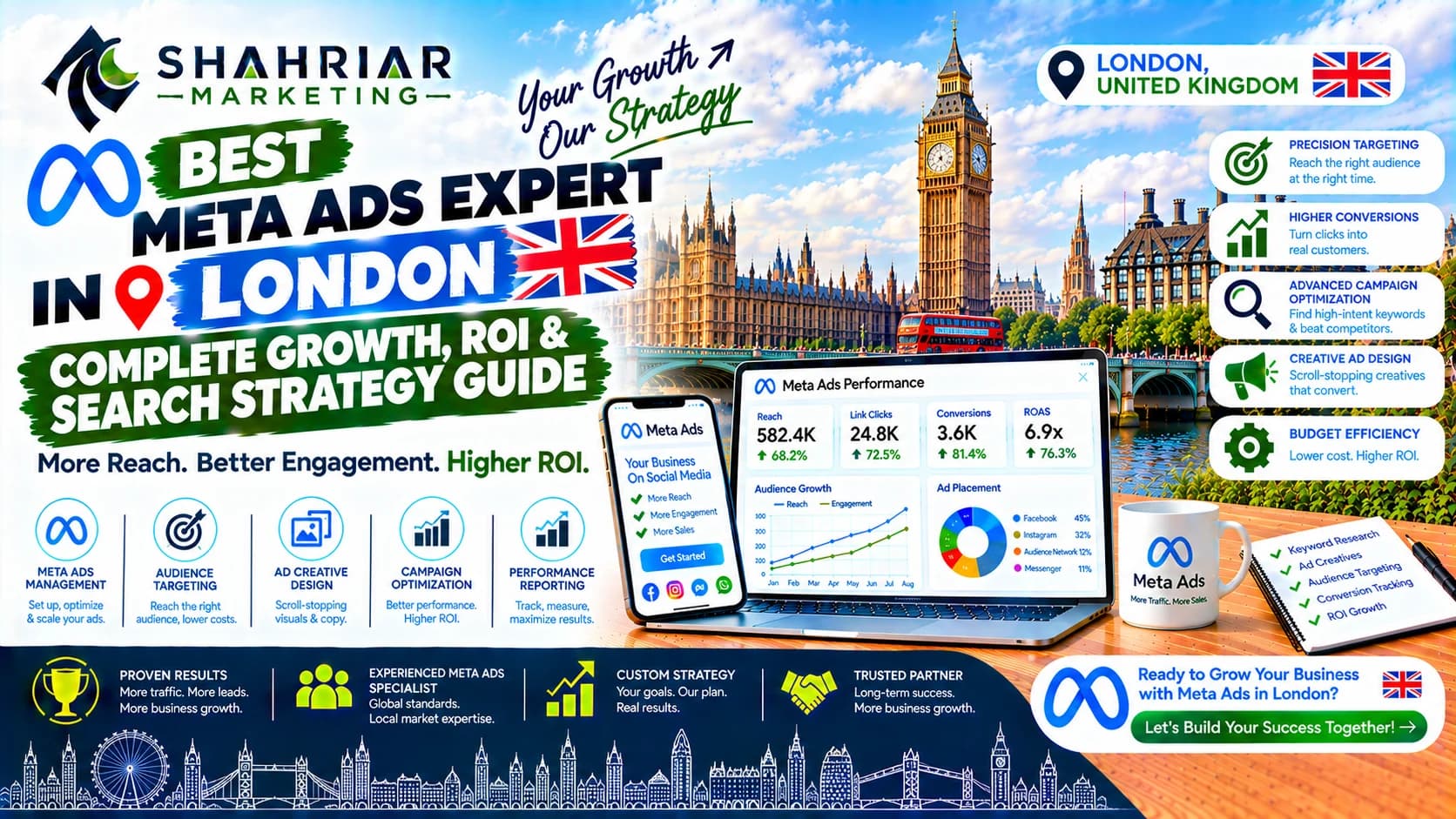 Best Meta Ads Expert in London: Complete Growth, ROI & Search Strategy Guide - Sakhawat Hossain Shahriar Marketing