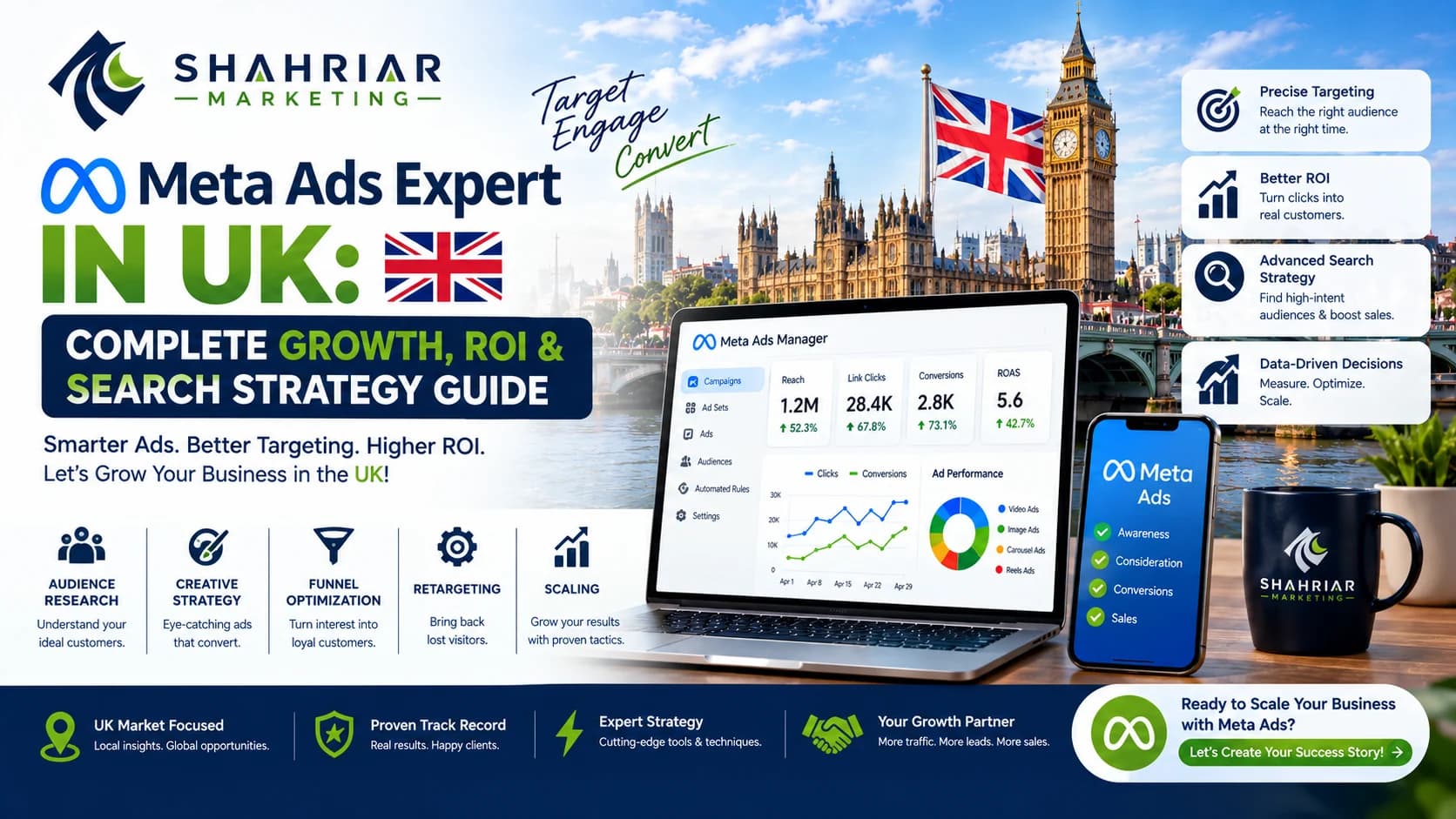 Best Meta Ads Expert in UK: Complete Growth, ROI & Search Strategy Guide - Sakhawat Hossain Shahriar Marketing