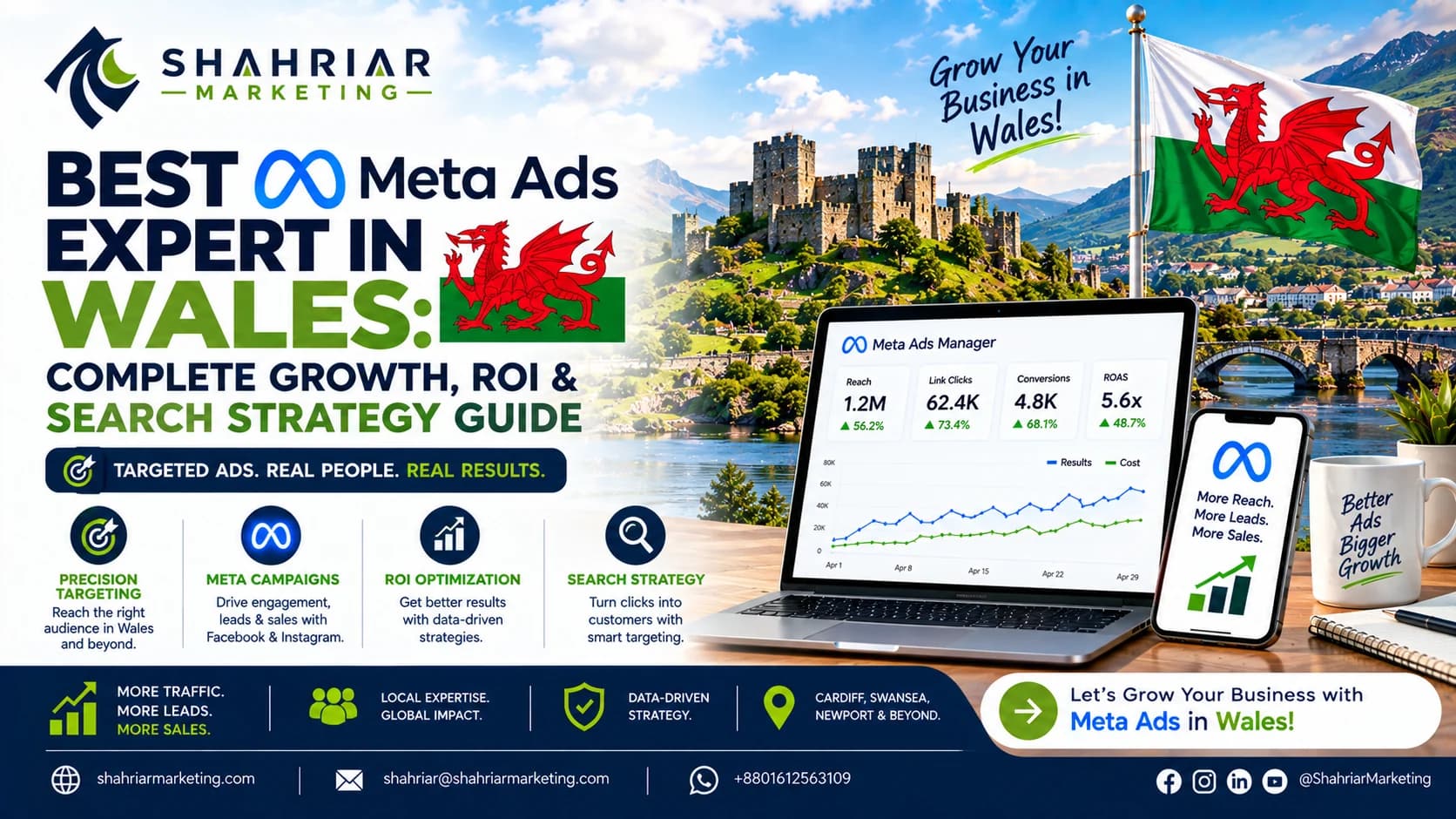 Best Meta Ads Expert in Wales: Complete Growth, ROI & Search Strategy Guide - Sakhawat Hossain Shahriar Marketing