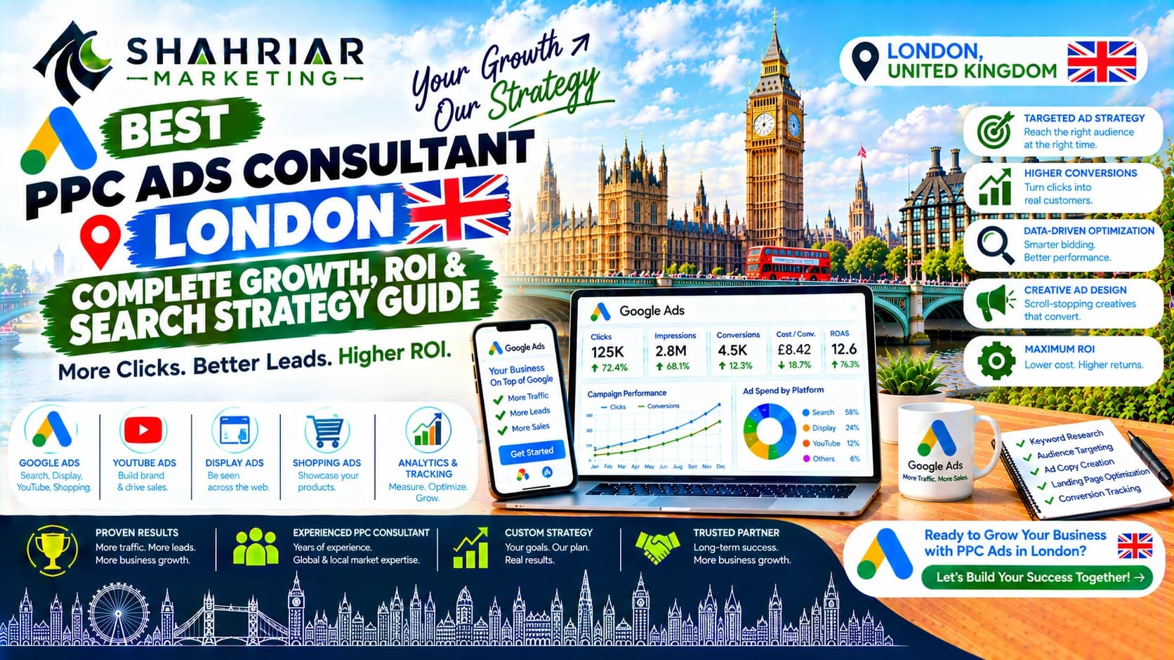 Best PPC Ads Consultant London: Complete Growth, ROI & Search Strategy Guide - Sakhawat Hossain Shahriar Marketing