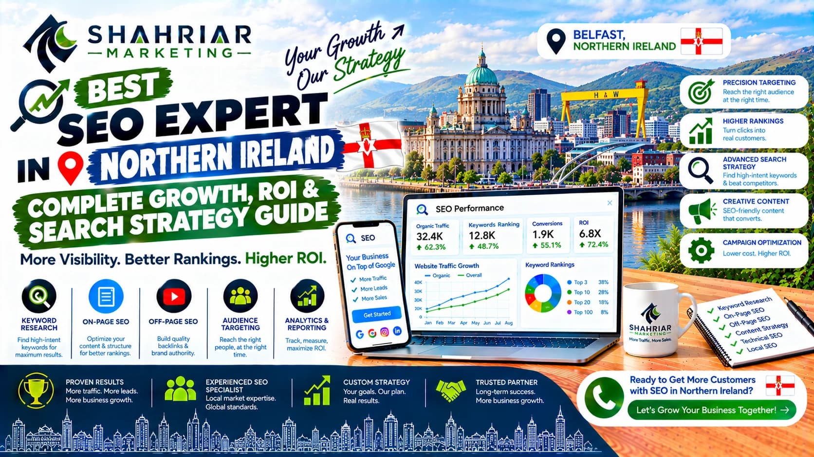 Best SEO Expert in Northern Ireland: Complete Growth, ROI & Search Strategy Guide - Sakhawat Hossain Shahriar Marketing
