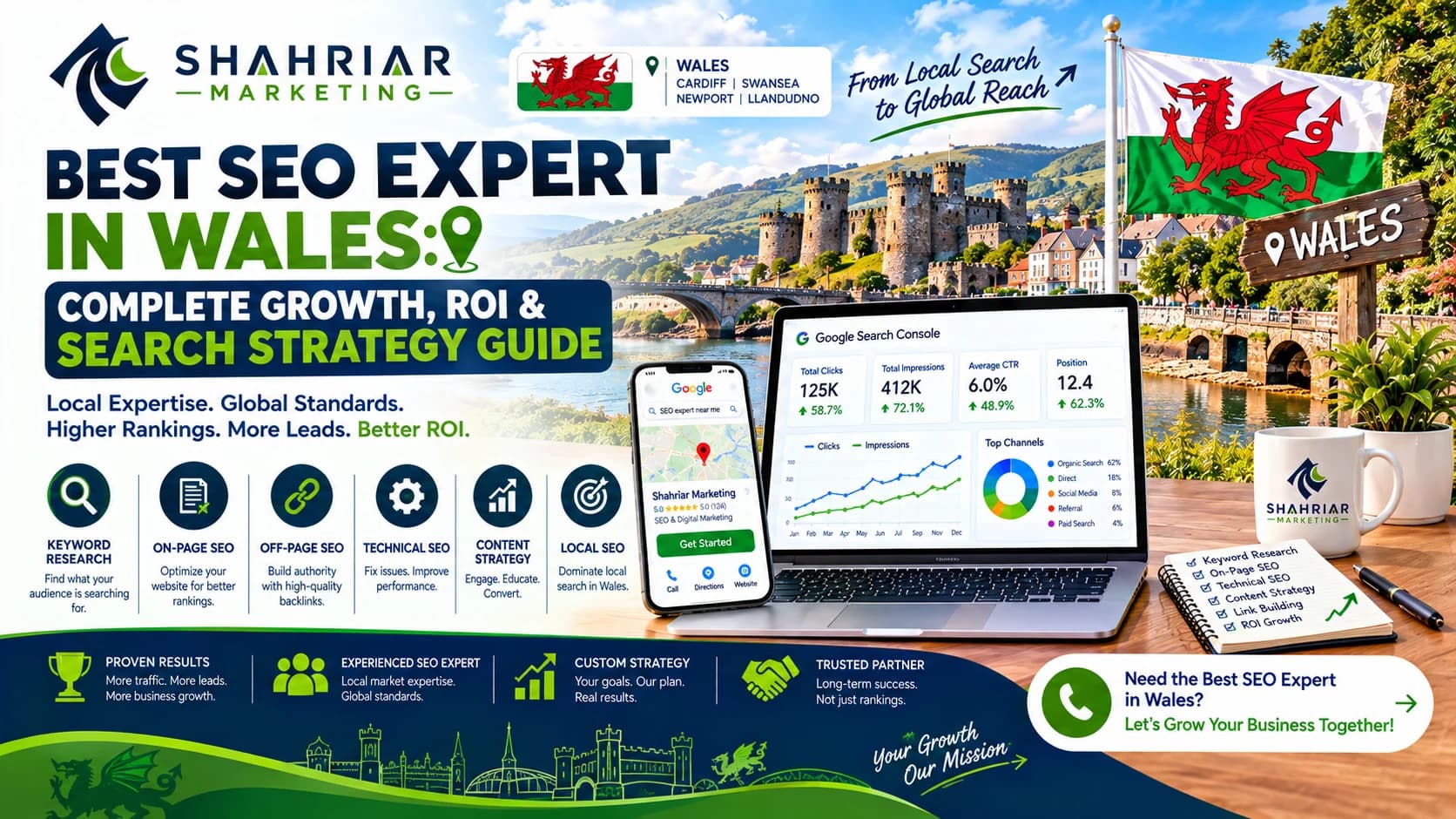 Best SEO Expert in Wales: Complete Growth, ROI & Search Strategy Guide - Sakhawat Hossain Shahriar Marketing