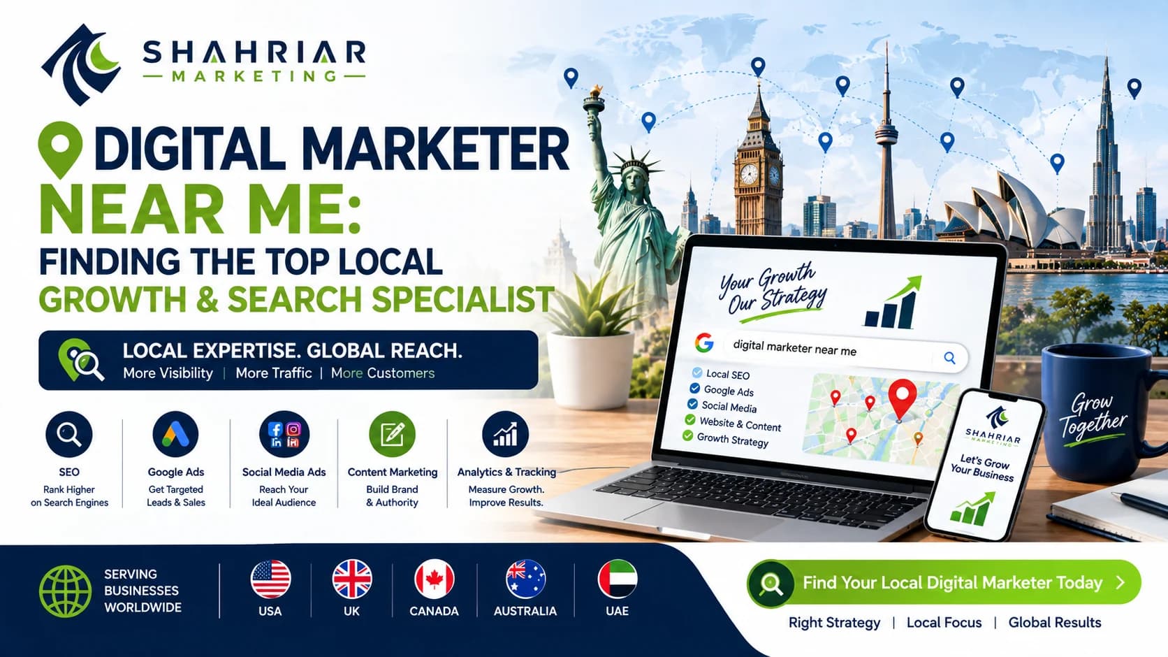 Digital Marketer Near Me: Finding the Top Local Growth & Search Specialist - Sakhawat Hossain Shahriar Marketing