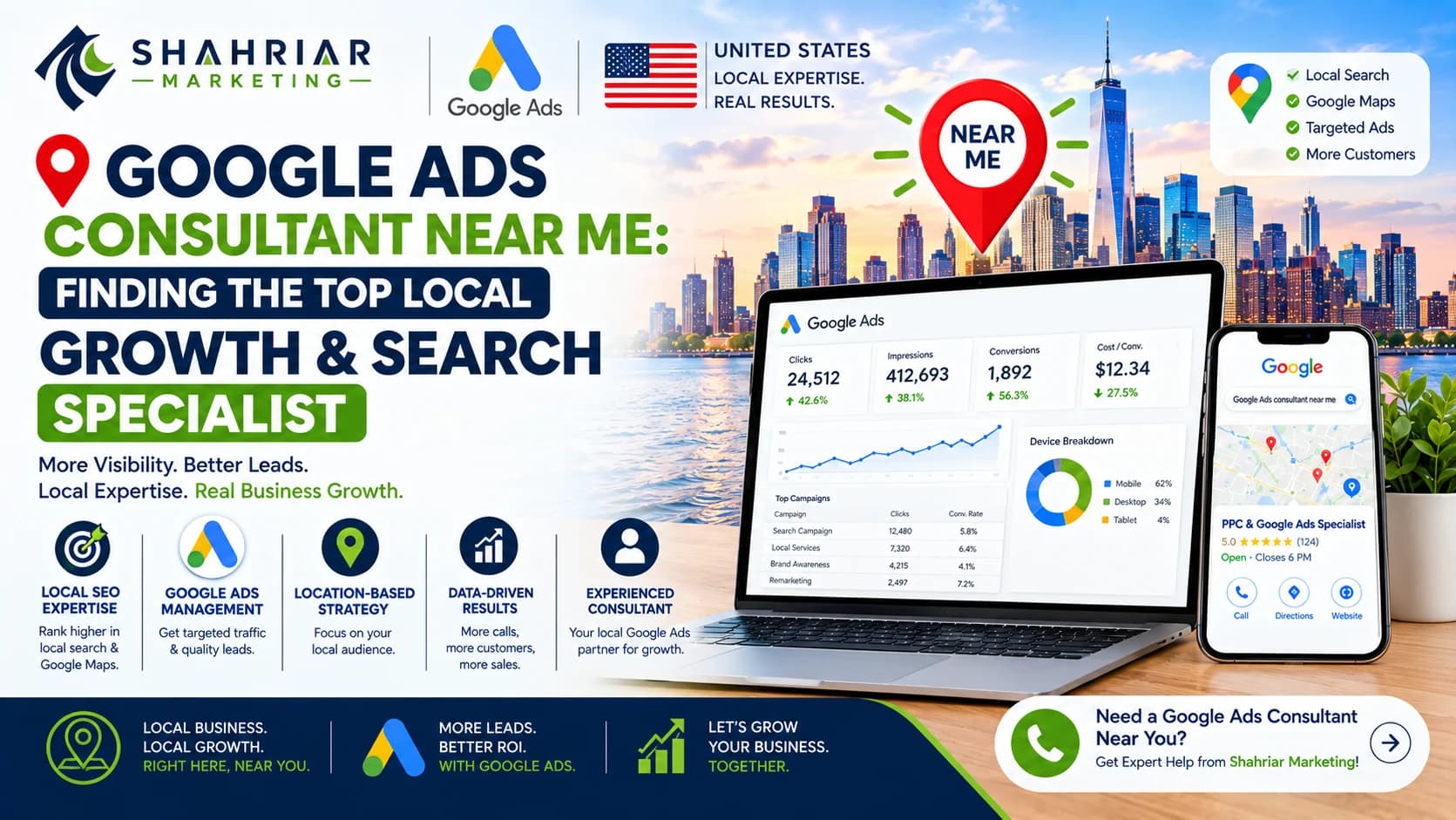Google Ads Consultant Near Me: Finding the Top Local Growth & Search Specialist - Sakhawat Hossain Shahriar Marketing