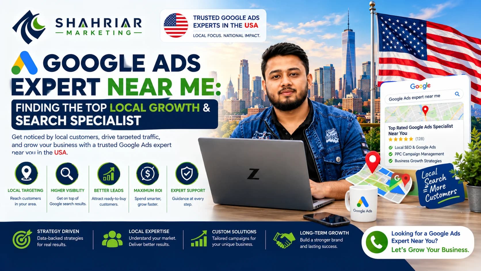 Google Ads Expert Near Me: Finding the Top Local Growth & Search Specialist - Sakhawat Hossain Shahriar Marketing