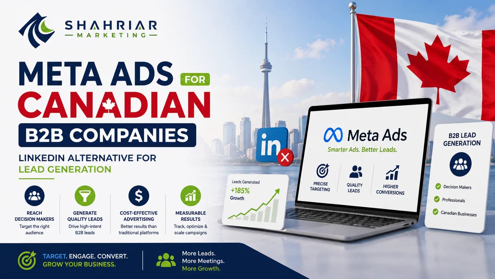 Meta Ads for Canadian B2B Companies: LinkedIn Alternative for Lead Generation - Sakhawat Hossain Shahriar Marketing