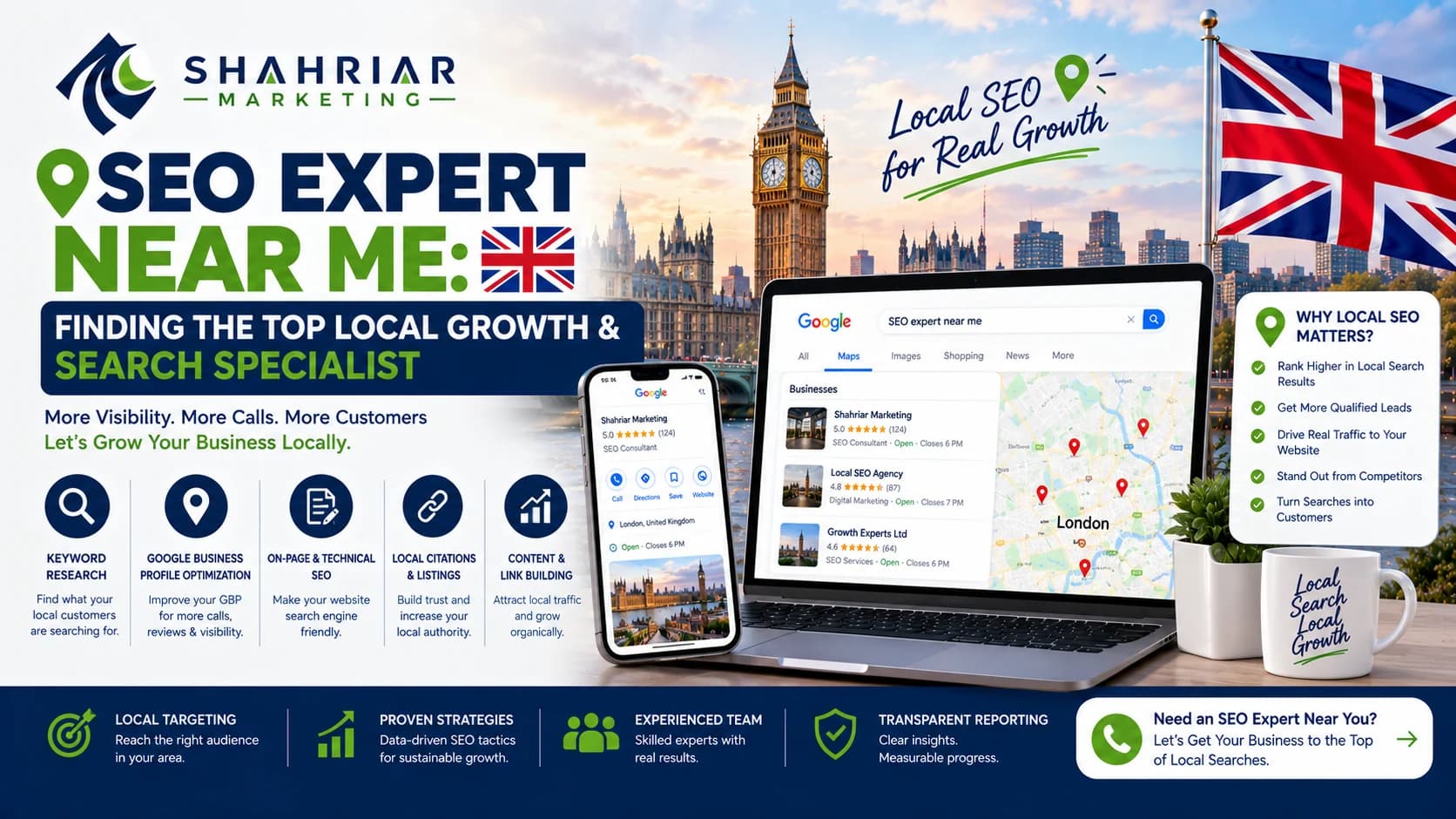 SEO Expert Near Me: Finding the Top Local Growth & Search Specialist - Sakhawat Hossain Shahriar Marketing