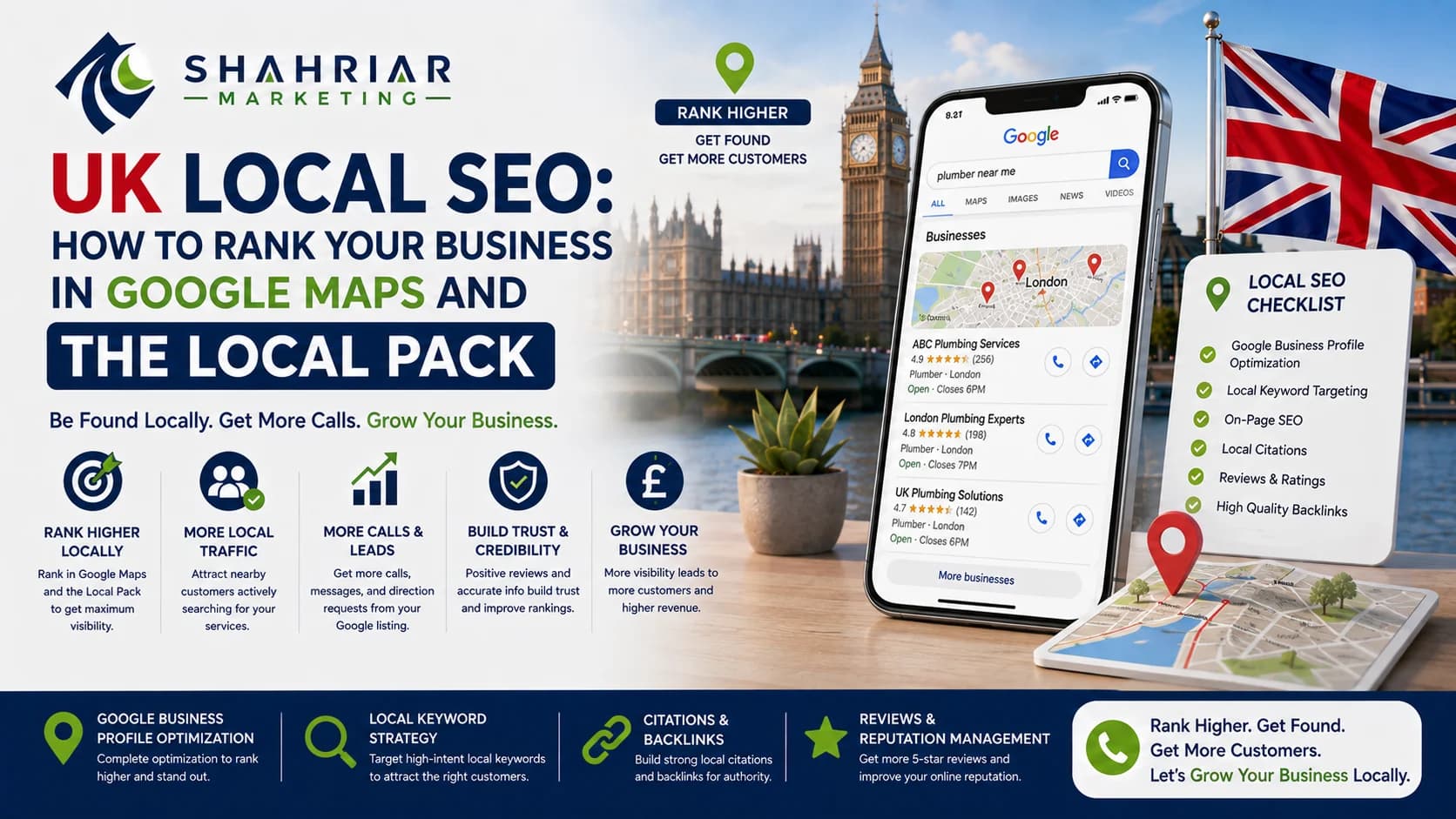 UK Local SEO: How to Rank Your Business in Google Maps and the Local Pack - Sakhawat Hossain Shahriar Marketing